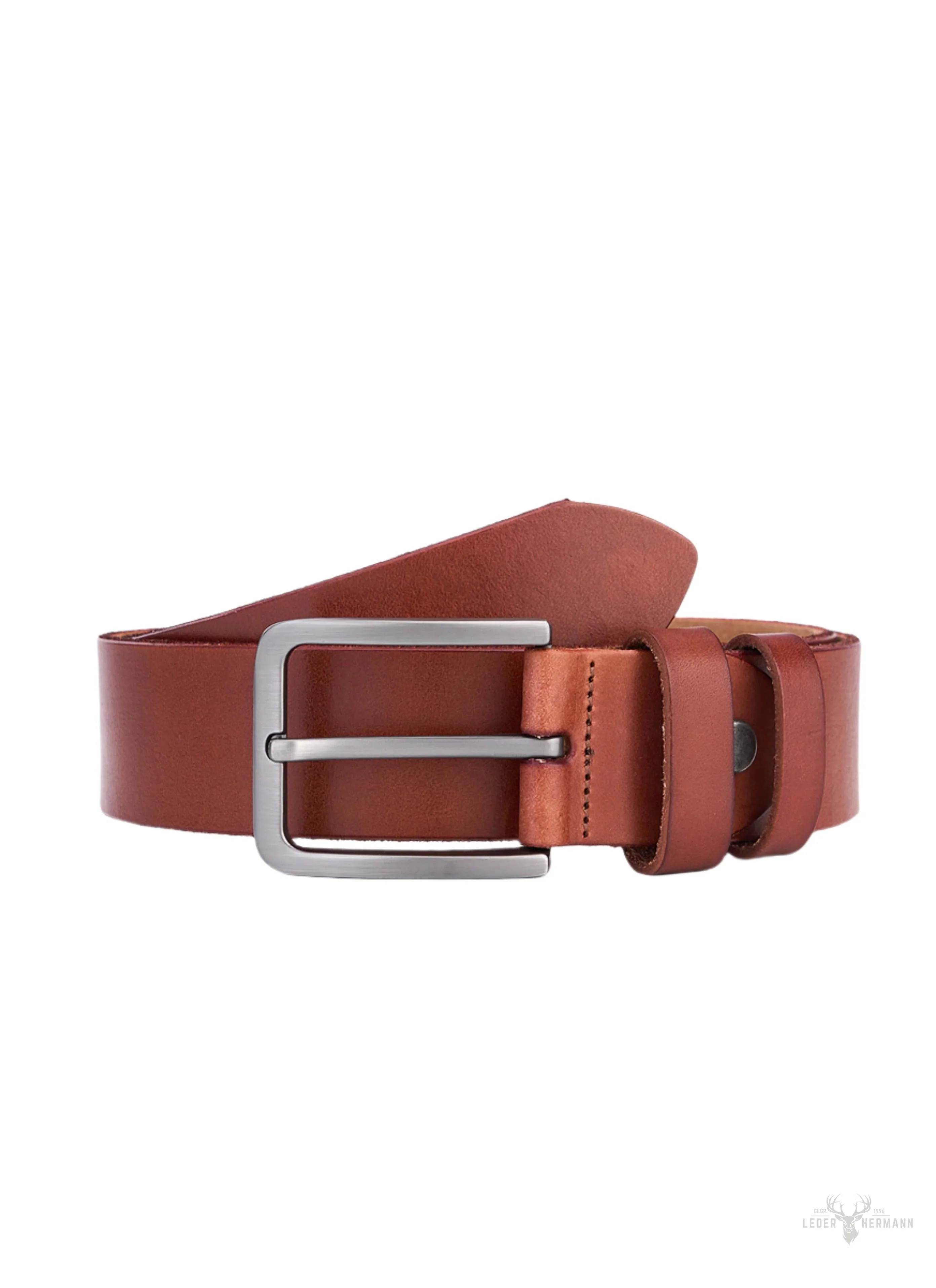 Set of 2 leather belts – black and brown – stylish leather belts for men - Image 2