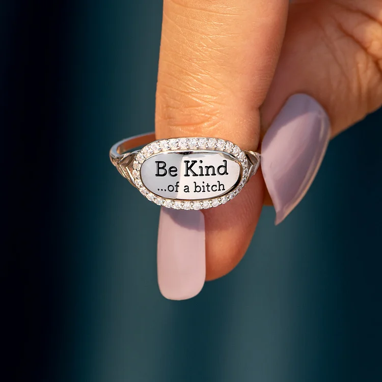 Be kind signature ring - Image 3