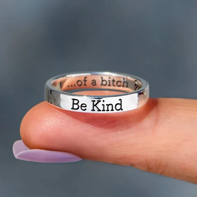 Be kind signature ring - Image 4