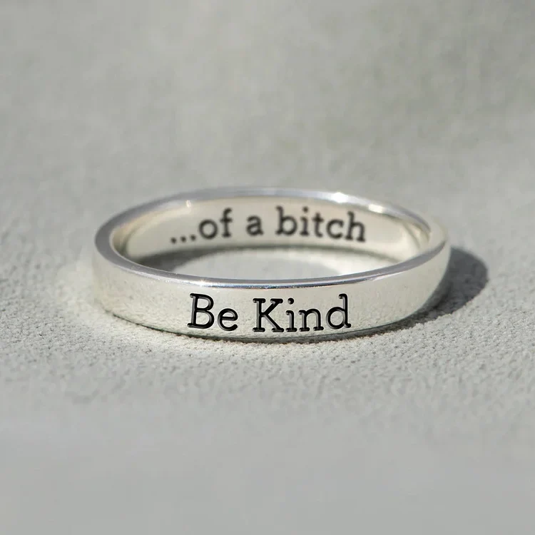 Be kind signature ring - Image 5