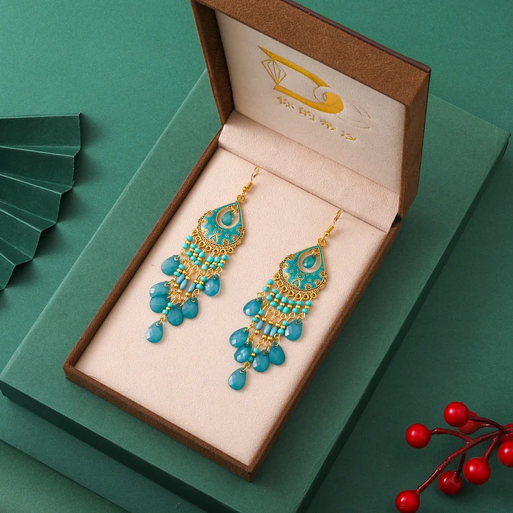 Bohemian Dangle Earrings - Image 2
