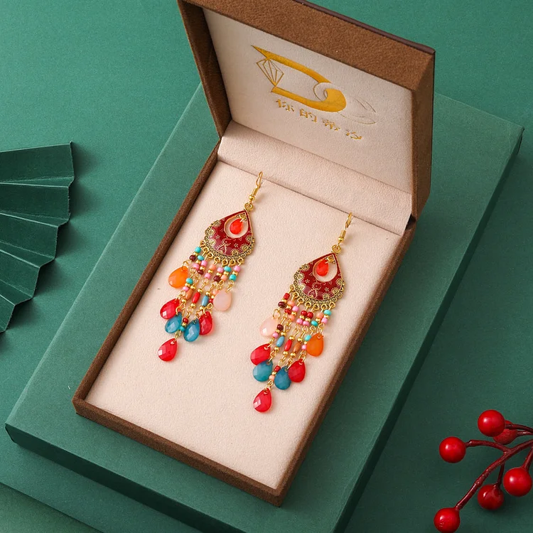 Bohemian Dangle Earrings - Image 4