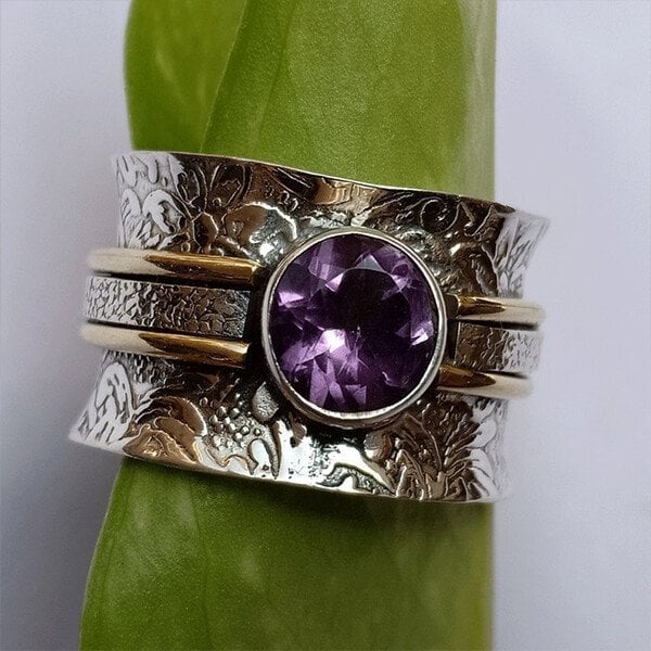 Boho Crystal Harmony Ring - Image 2