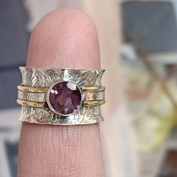 Boho Crystal Harmony Ring - Image 5