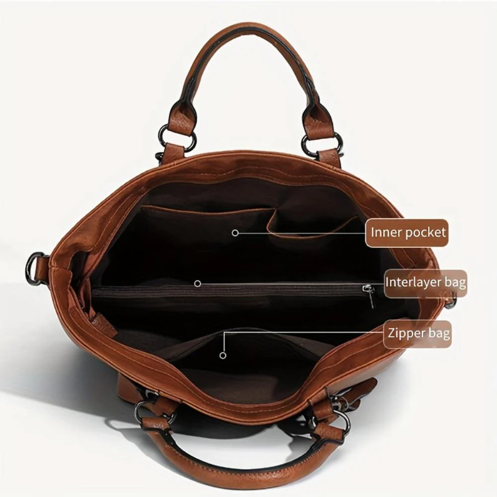 Charlotte’s Classic Elegance | Vintage Tote Bag - Image 4
