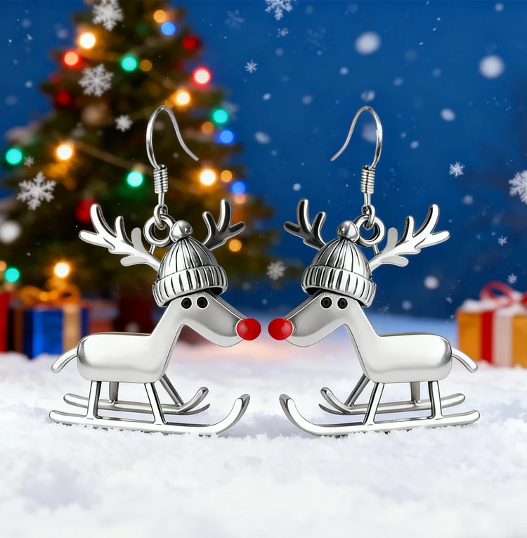 Christmas Sled Reindeer - Image 2