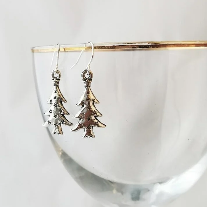 Christmas Tree Earrings - Image 3