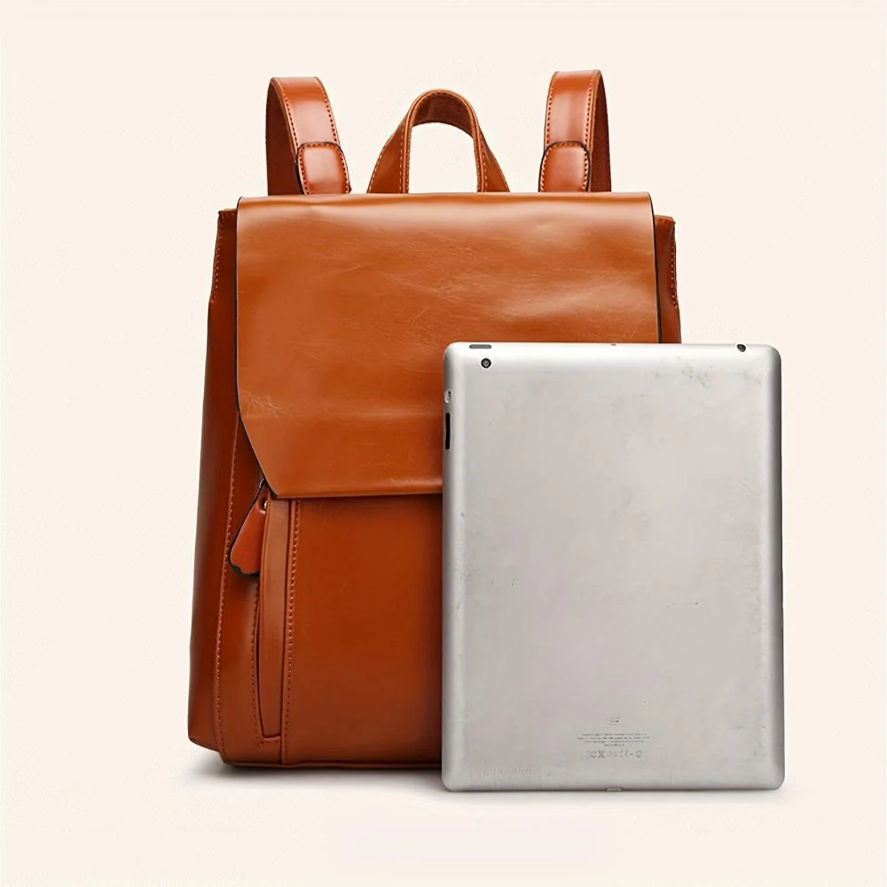 Clara Quilted Vintage Backpack - Image 3