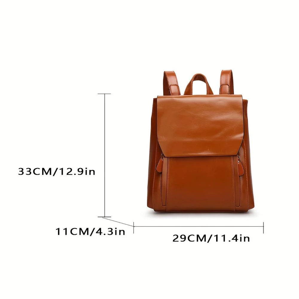 Clara Quilted Vintage Backpack - Image 4