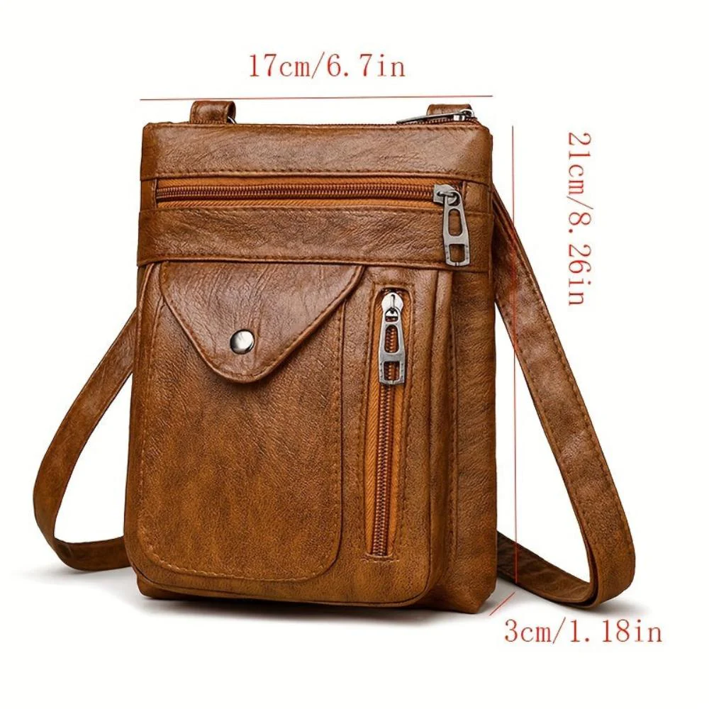 Clara Vintage Crossbody Bag - Image 10