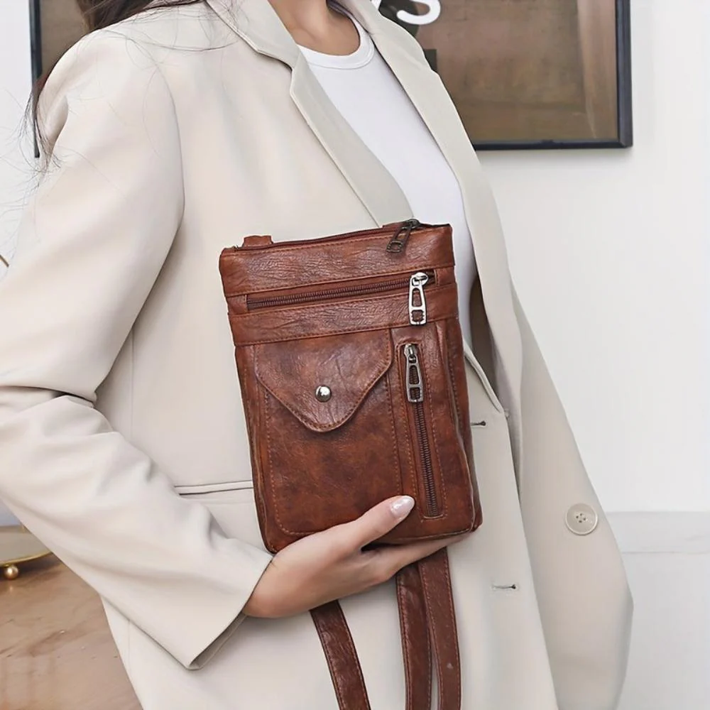 Clara Vintage Crossbody Bag - Image 13