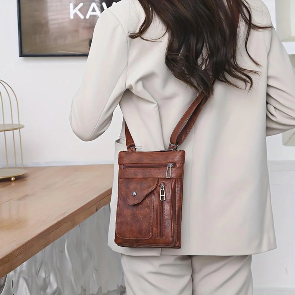 Clara Vintage Crossbody Bag - Image 2