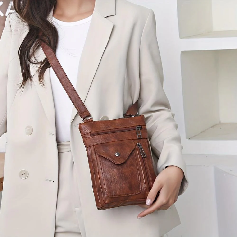 Clara Vintage Crossbody Bag - Image 6