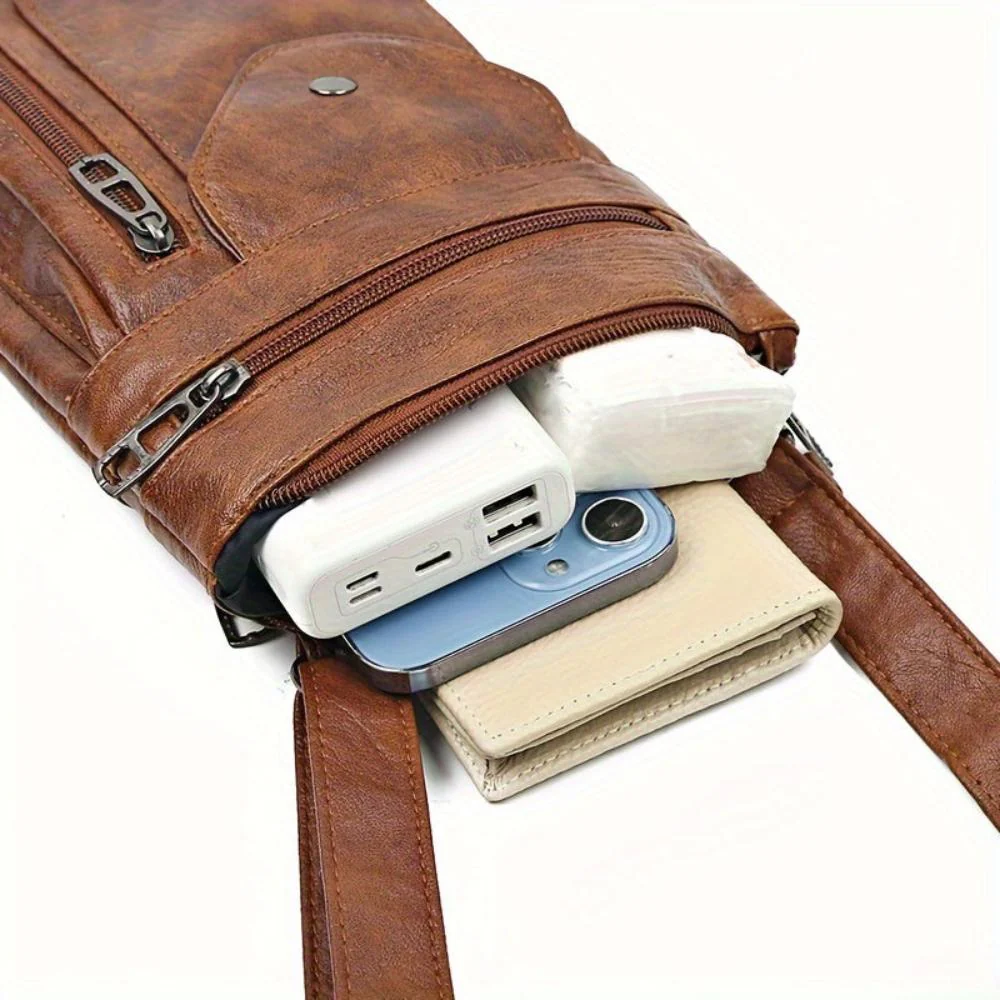 Clara Vintage Crossbody Bag - Image 9