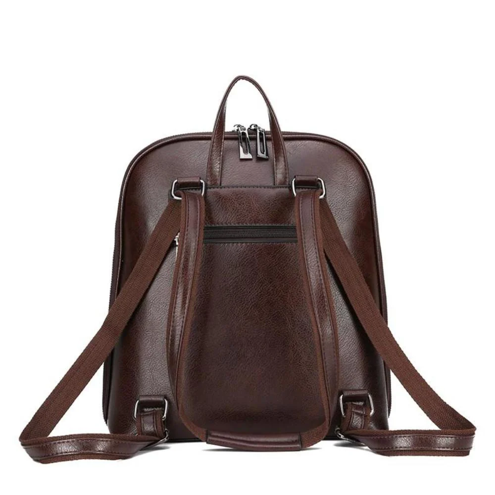 Classic Double-Zip Backpack - Sleek Design - Image 6