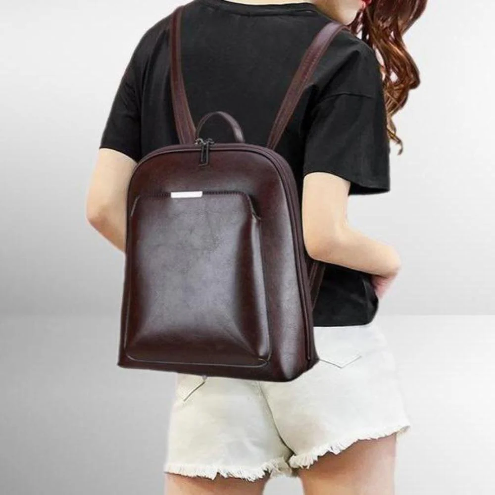 Classic Double-Zip Backpack - Sleek Design - Image 7