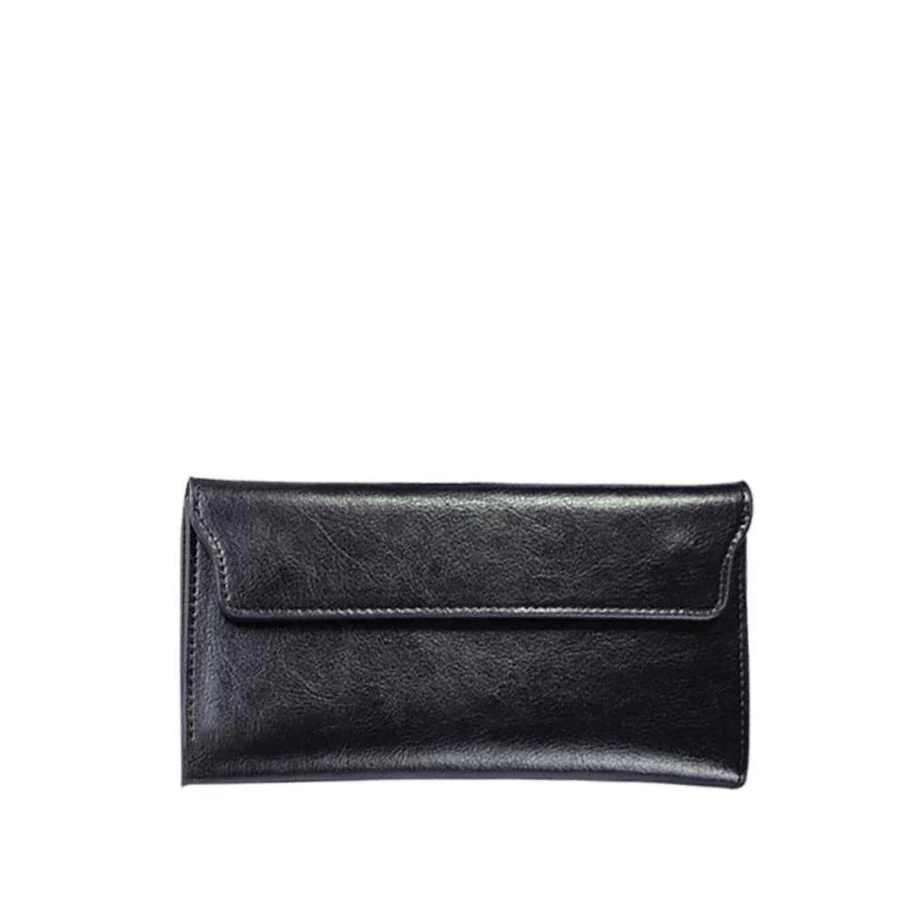Classic Fold-over Wallet with Magnetic Flap - Image 3