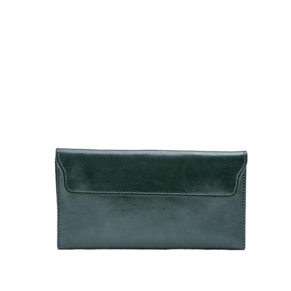Classic Fold-over Wallet with Magnetic Flap - Image 4