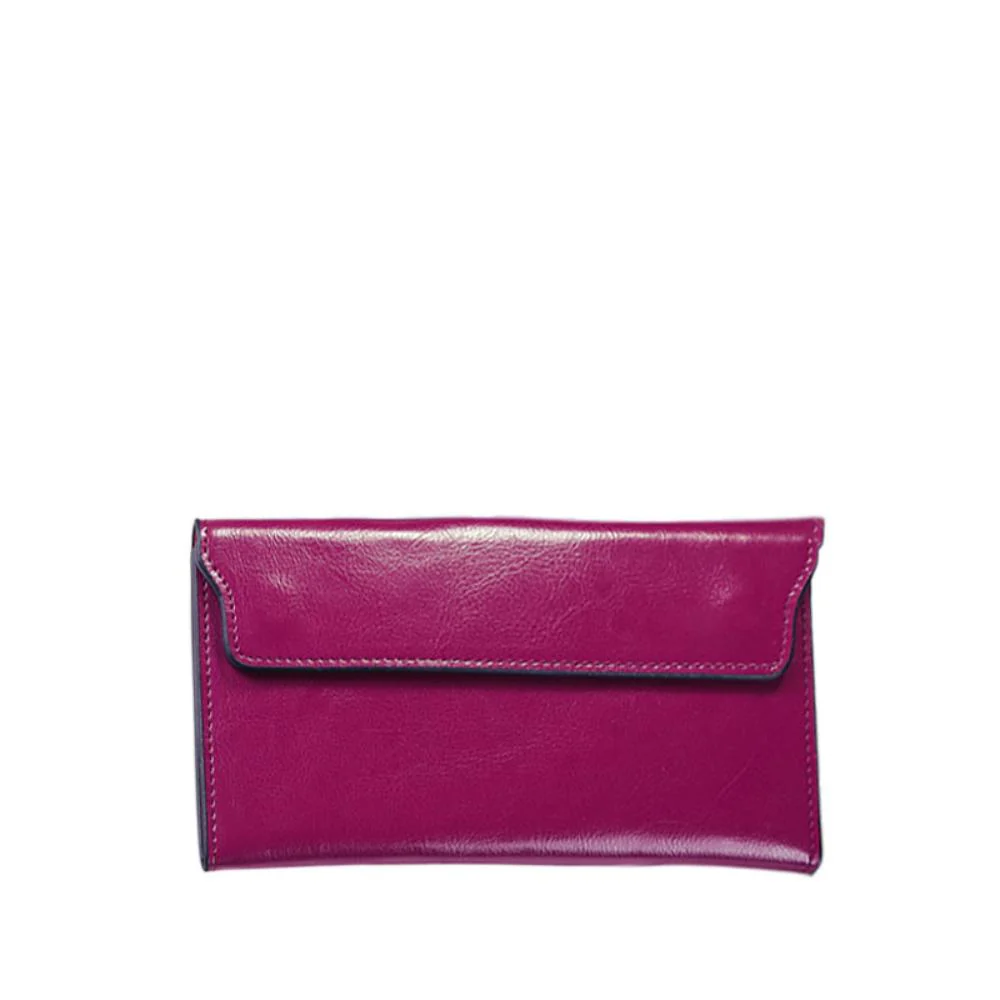 Classic Fold-over Wallet with Magnetic Flap - Image 8