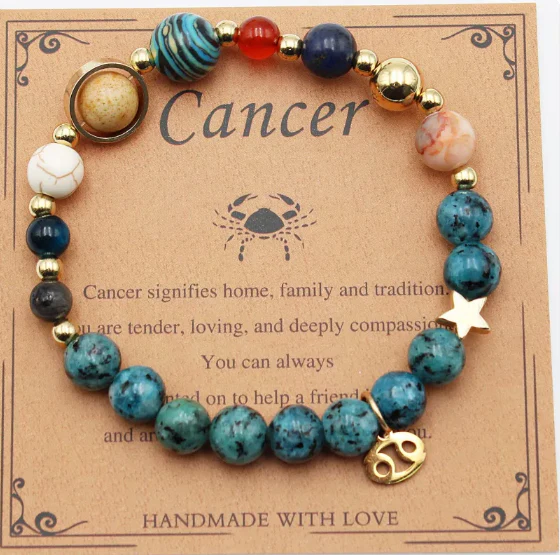 Eight Planets & 12 Constellation Stone Bracelet - Image 10