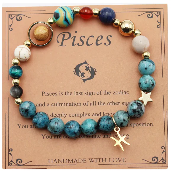 Eight Planets & 12 Constellation Stone Bracelet - Image 5