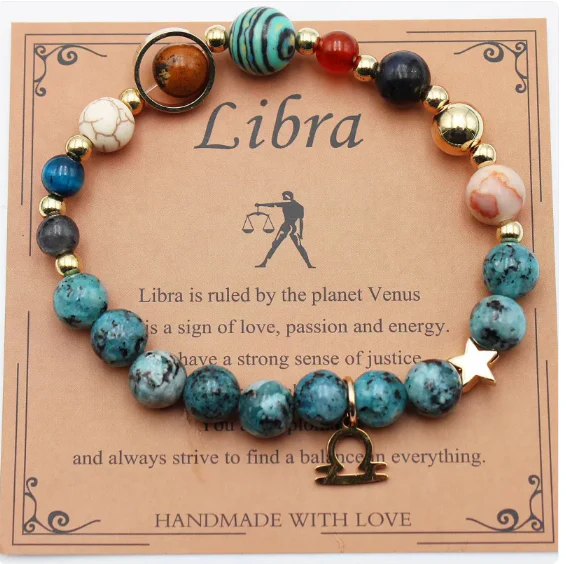 Eight Planets & 12 Constellation Stone Bracelet - Image 6