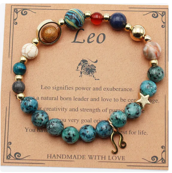 Eight Planets & 12 Constellation Stone Bracelet - Image 7