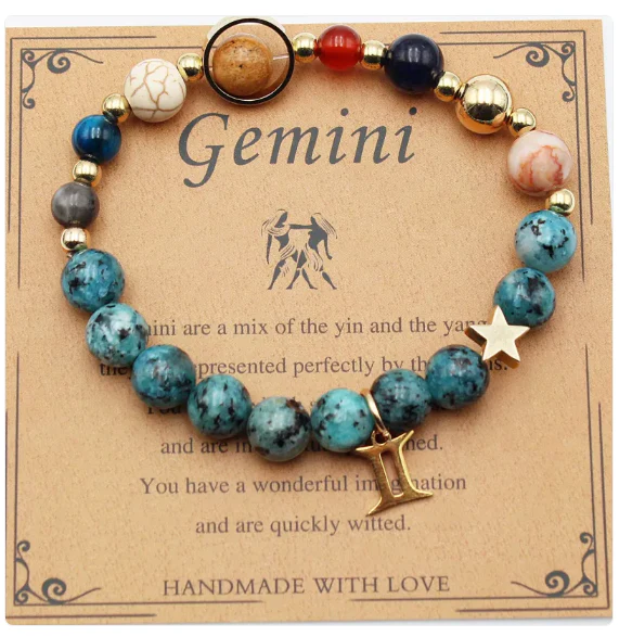 Eight Planets & 12 Constellation Stone Bracelet - Image 8