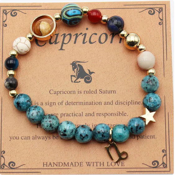 Eight Planets & 12 Constellation Stone Bracelet - Image 9