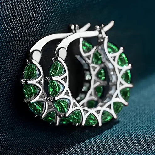 Elena Marlowe Hoop Earrings - Image 3