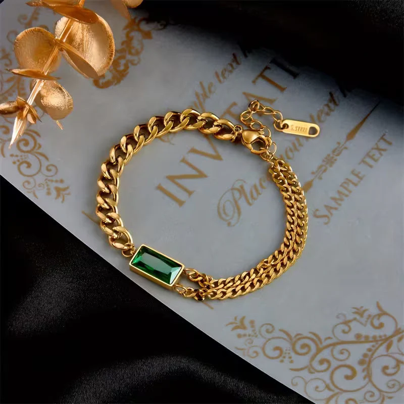 Emerald Grace Heritage Bracelet - Image 3