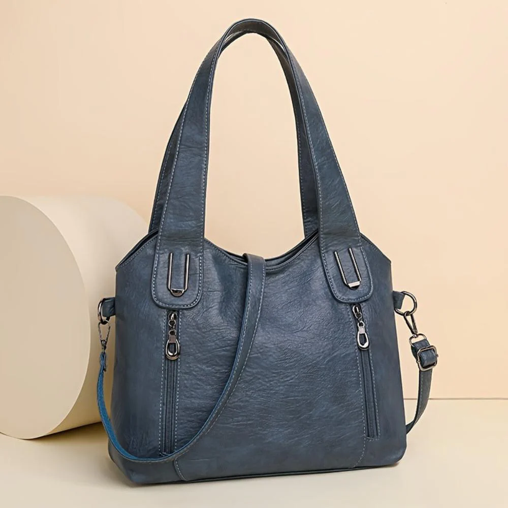 Emma Retro Tote Shoulder Bag - Image 2