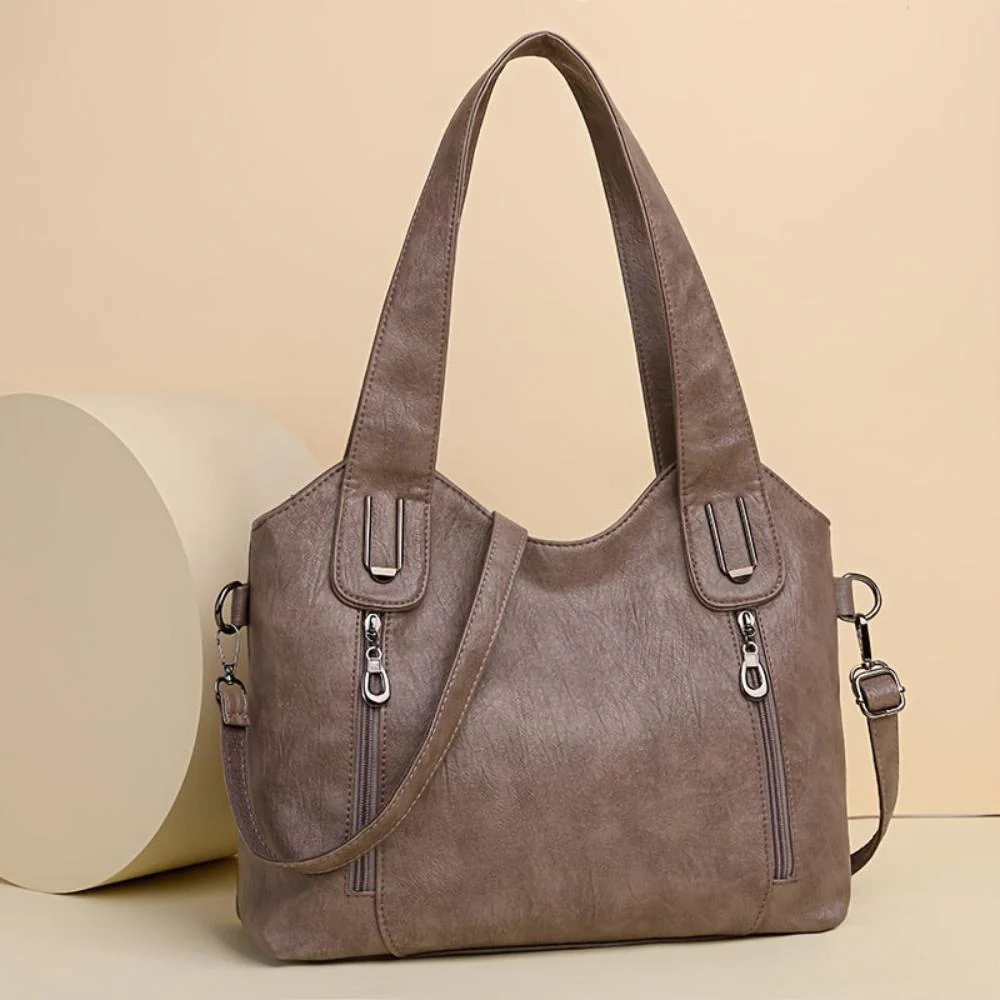 Emma Retro Tote Shoulder Bag - Image 3