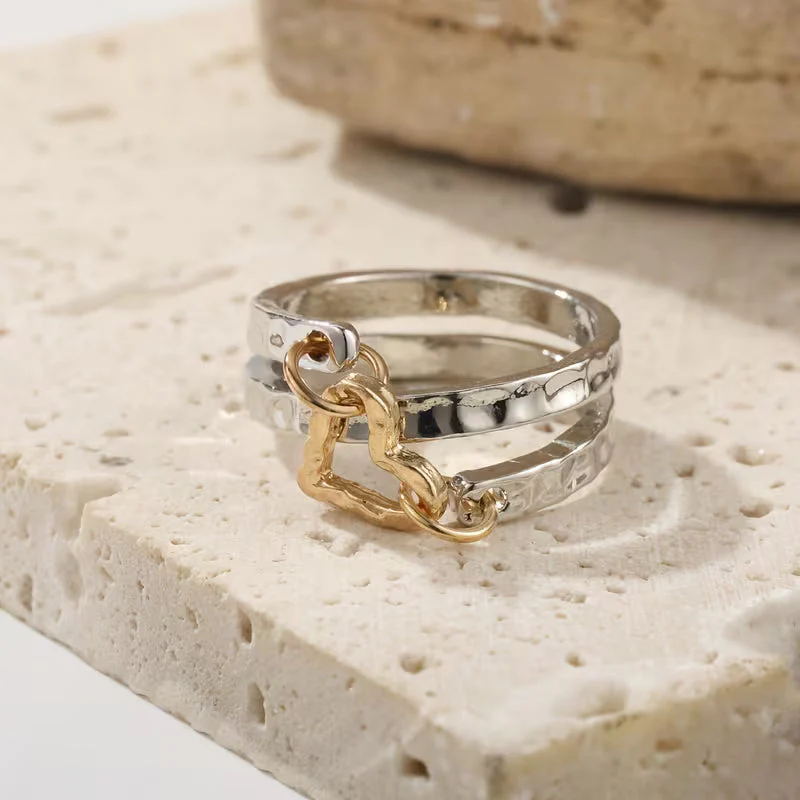 Eternal Heartlink Harmony Ring - Image 2