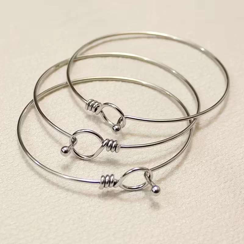 Eternal Loop Elegance Bangle - Image 2