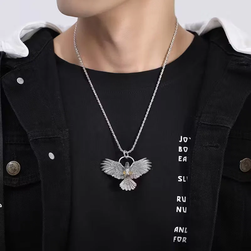 Eternal Wings of Grace Pendant Necklace - Image 2