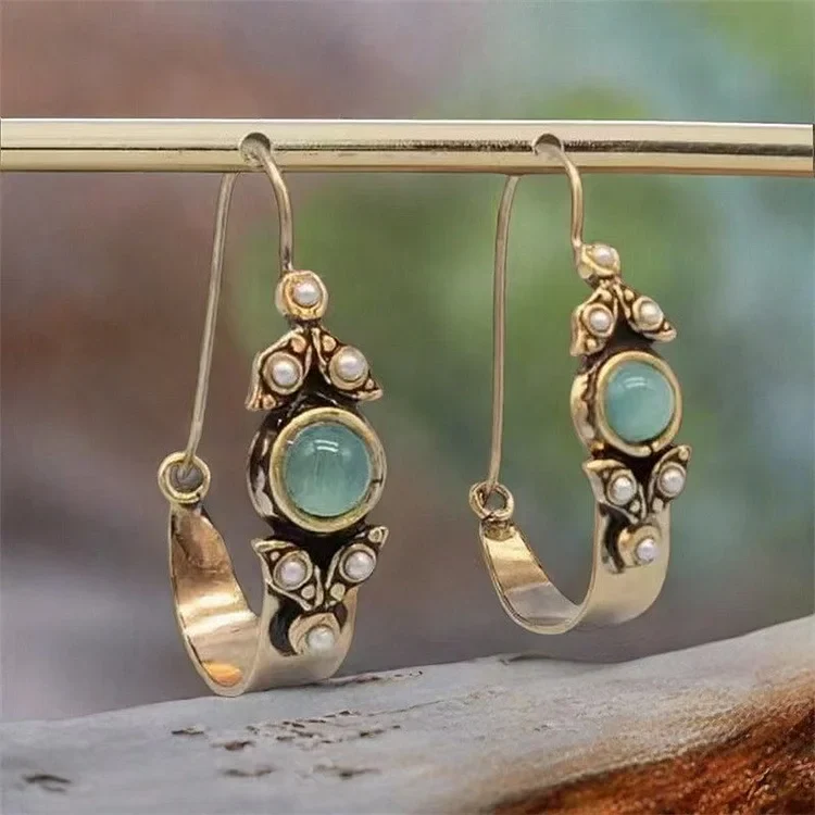 Fashion Retro Ethnic Style Pendant Earrings - Image 2