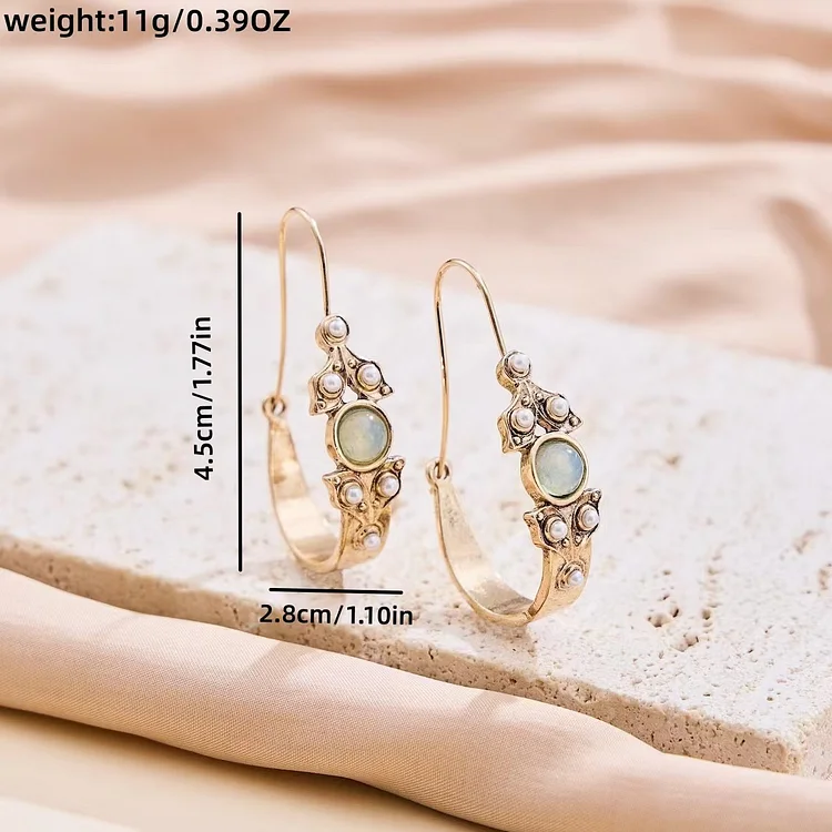 Fashion Retro Ethnic Style Pendant Earrings - Image 3