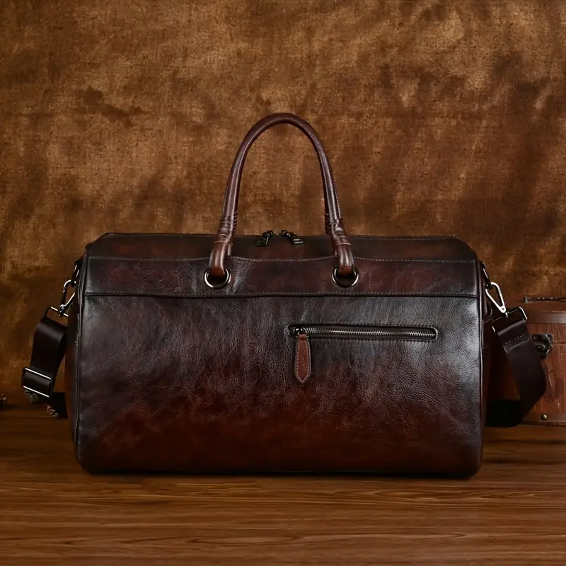 Leather Women's Retro Crossbody Bag - Image 4