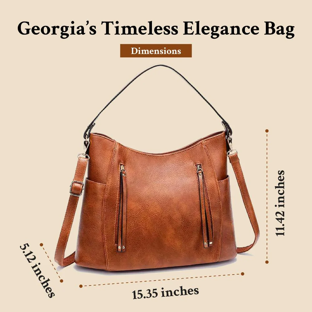 Georgia’s Timeless Elegance | Vintage Shoulder Bag - Image 5