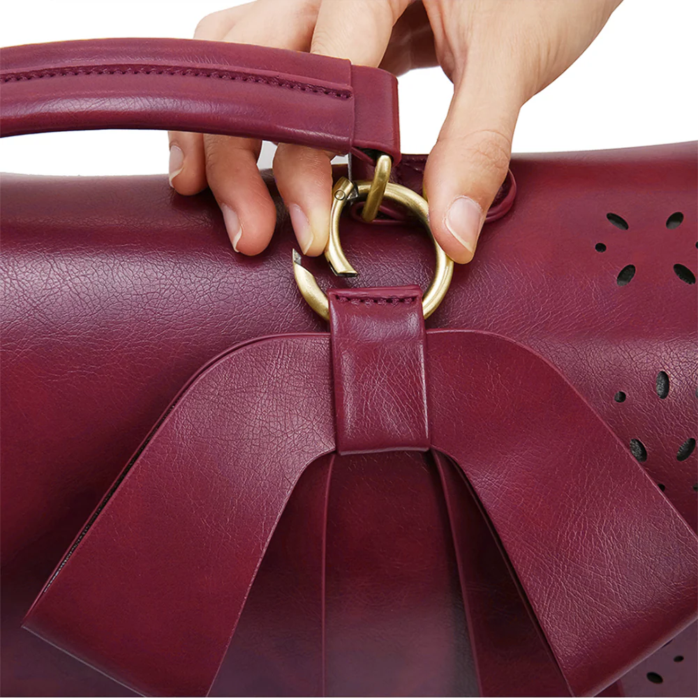 Grace’s Elegant Bow-Tie Satchel - Image 18