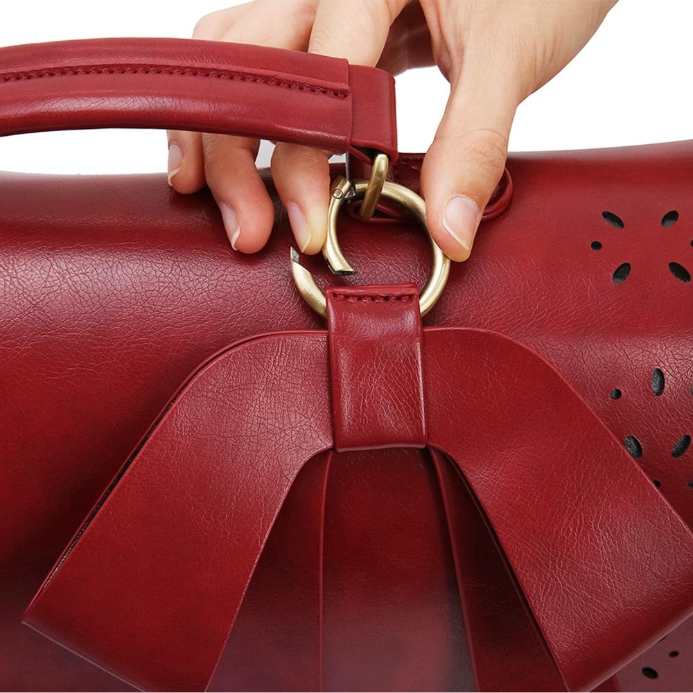 Grace’s Elegant Bow-Tie Satchel - Image 3