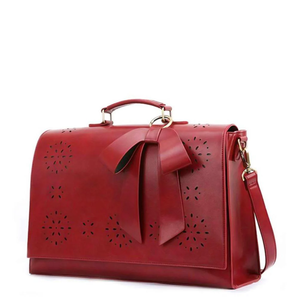 Grace’s Elegant Bow-Tie Satchel - Image 33