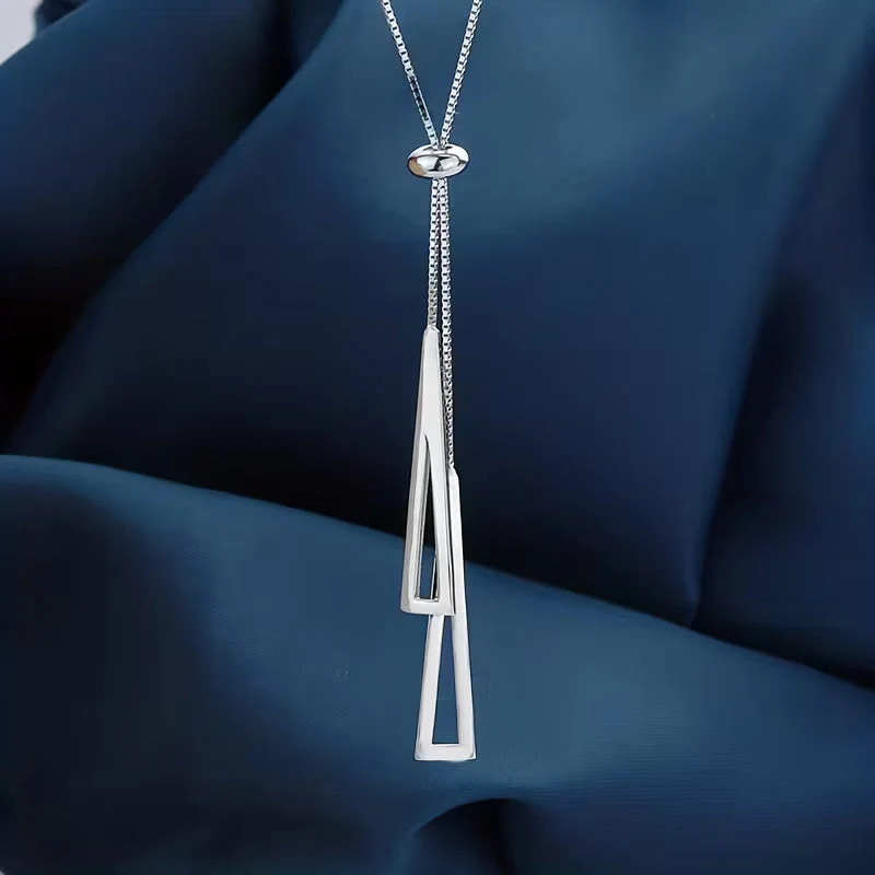 Graceful Lariat Elegance Necklace - Image 2