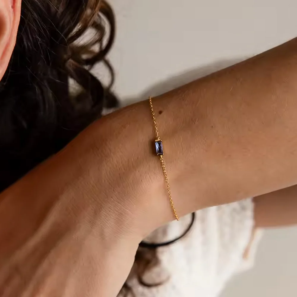 Heartline Birthstone Bracelet - Image 16