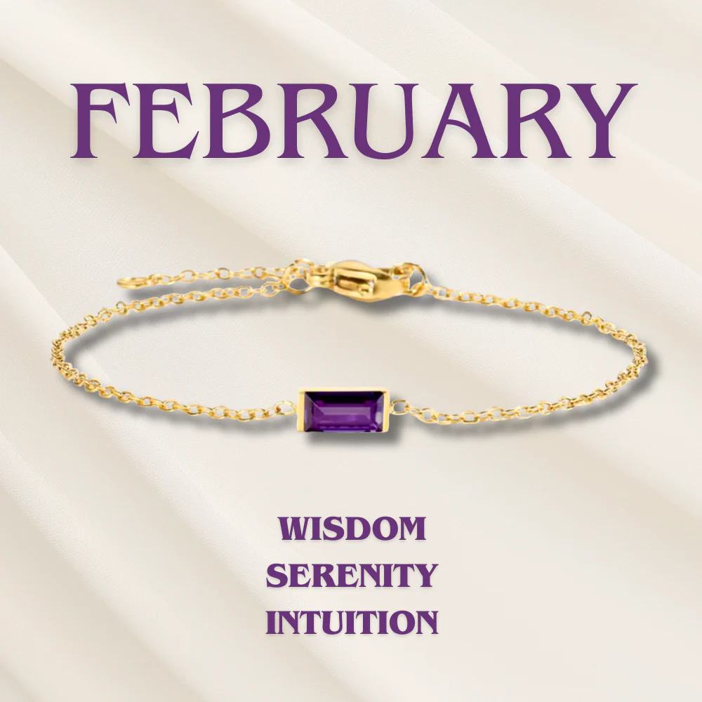 Heartline Birthstone Bracelet - Image 2