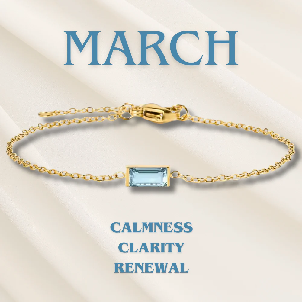 Heartline Birthstone Bracelet - Image 3