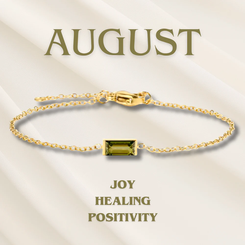 Heartline Birthstone Bracelet - Image 8