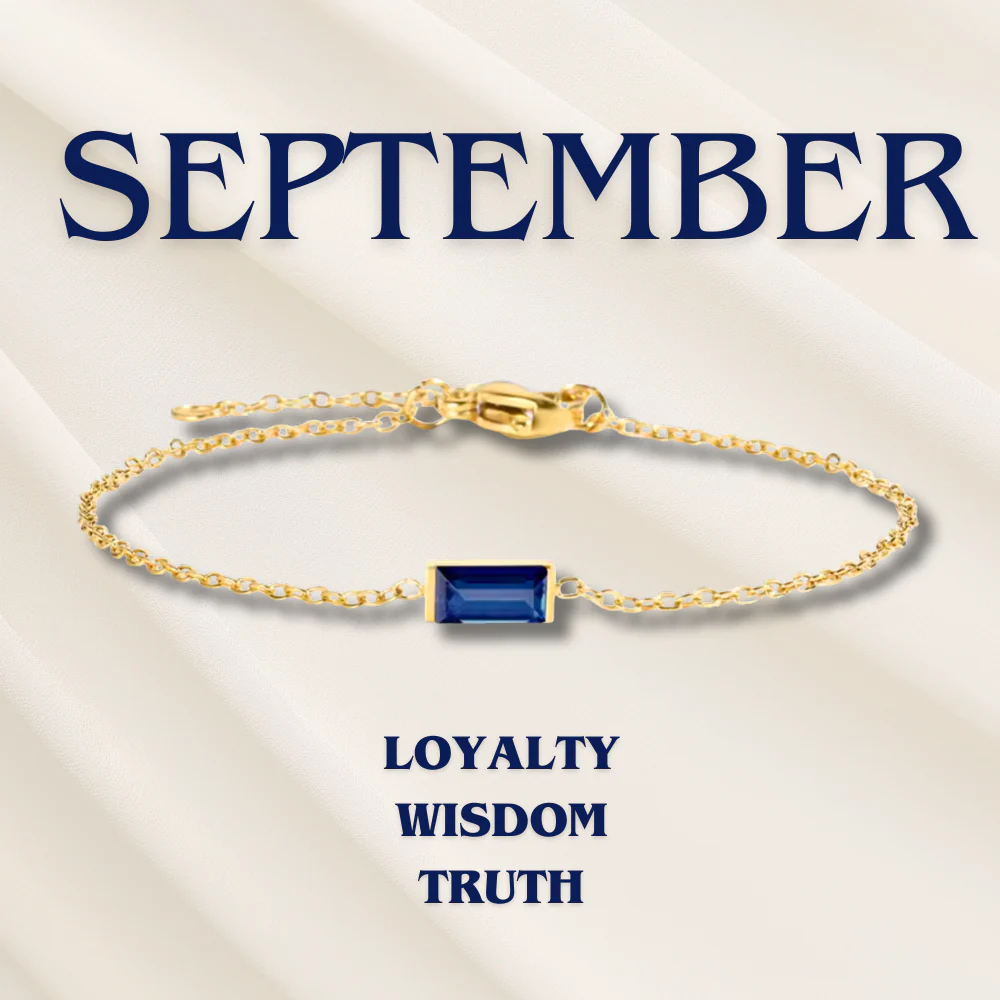Heartline Birthstone Bracelet - Image 9