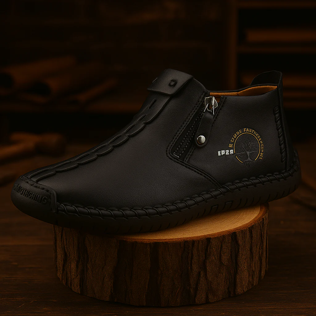 Zarino's comfortable leather shoes for everyday use - Image 2